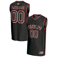 UNLV Rebels Basketball Jersey, Black Fashion Lightweight Sportswear Jersey Shirt, Sleeveless Athletic Tank Jersey, Casual Gift for Men