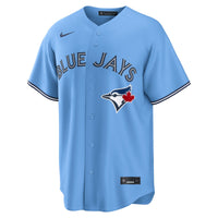 Toronto Blue Jays Baseball Jersey, Powder Replica Alternate Sportswear Jersey Shirt, Lightweight Breathable Athletic Jersey, Casual Gift for Men
