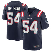 Tedy Bruschi New England Patriots Football Jersey, Navy Sportswear Jersey Shirt, Lightweight Breathable Athletic Jersey, Casual Gift for Men