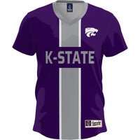 Kansas State Wildcats Soccer Jersey, Sportswear Jersey Shirt, Lightweight Breathable Athletic Jersey, Casual Gift for Men, Style 200422647