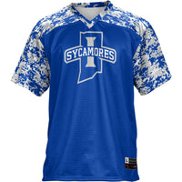Indiana State Sycamores Football Jersey, Royal Sportswear Jersey Shirt, Lightweight Breathable Athletic Jersey, Casual Gift for Men