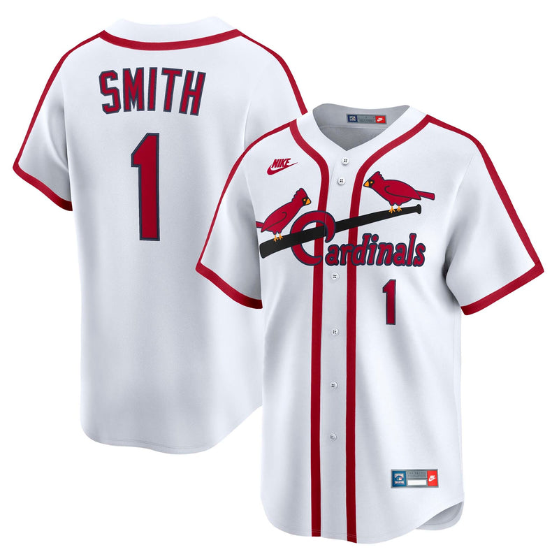 Ozzie Smith St. Louis Cardinals Baseball Jersey, White Sportswear Jersey Shirt, Lightweight Breathable Athletic Jersey, Casual Gift for Men