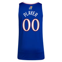 Kansas Jayhawks Basketball Jersey, Royal Sportswear Jersey Shirt, Sleeveless Athletic Tank Jersey, Casual Gift for Men, Style 5340583