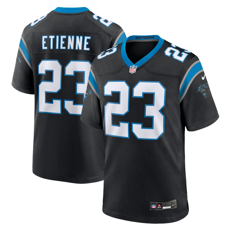 Trevor Etienne Carolina Panthers Football Jersey, Black Sportswear Jersey Shirt, Lightweight Breathable Athletic Jersey, Casual Gift for Men