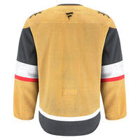 Vegas Golden Knights Hockey Jersey, Gold Sportswear Jersey Shirt, Long Sleeve Hockey Sweater Jersey, Casual Gift for Men, Style 201897988