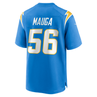 Kanai Mauga Los Angeles Chargers Football Jersey, Powder Sportswear Jersey Shirt, Lightweight Breathable Athletic Jersey, Casual Gift for Men