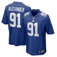 Darius Alexander New York Giants Football Jersey, Royal Sportswear Jersey Shirt, Lightweight Breathable Athletic Jersey, Casual Gift for Men