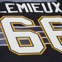 Mario Lemieux Pittsburgh Penguins Basketball Jersey, Black Fashion Sportswear Jersey Shirt, Sleeveless Athletic Tank Jersey, Casual Gift for Men