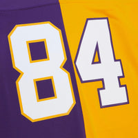 Randy Moss Minnesota Vikings Football Jersey, Purple Gold Sportswear Jersey Shirt, Lightweight Breathable Athletic Jersey, Casual Gift for Men