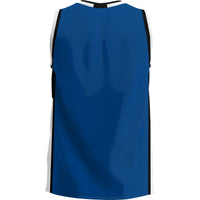 Westfield State Owls Basketball Jersey, Blue Lightweight Sportswear Jersey Shirt, Sleeveless Athletic Tank Jersey, Casual Gift for Men