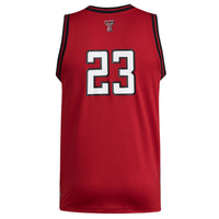 Texas Tech Red Raiders Basketball Jersey, Replica Swingman Sportswear Jersey Shirt, Sleeveless Athletic Tank Jersey, Casual Gift for Men