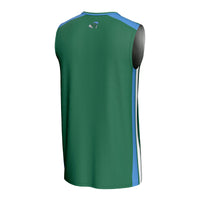 Tulane Green Wave Basketball Jersey, Basketball Sportswear Jersey Shirt, Sleeveless Athletic Tank Jersey, Casual Gift for Men
