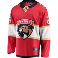 Seth Jones Florida Panthers Hockey Jersey, Red Breakaway Home Sportswear Jersey Shirt, Long Sleeve Hockey Sweater Jersey, Casual Gift for Men