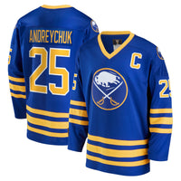 Dave Andreychuk Buffalo Sabres Hockey Jersey, Royal Breakaway Sportswear Jersey Shirt, Long Sleeve Hockey Sweater Jersey, Casual Gift for Men