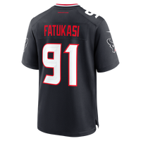 Folorunso Fatukasi Houston Texans Football Jersey, Navy Sportswear Jersey Shirt, Lightweight Breathable Athletic Jersey, Casual Gift for Men