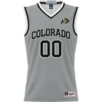 Colorado Buffaloes Basketball Jersey, Gray Lightweight Sportswear Jersey Shirt, Sleeveless Athletic Tank Jersey, Casual Gift for Men