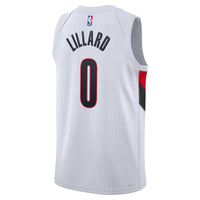 Damian Lillard Portland Trail Blazers Basketball Jersey, White Sportswear Jersey Shirt, Sleeveless Athletic Tank Jersey, Casual Gift for Men