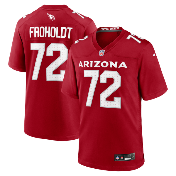 Arizona Cardinals Hjalte Froholdt Cardinal Team Game Jersey