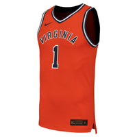 Virginia Cavaliers Basketball Jersey, Orange Replica Throwback Sportswear Jersey Shirt, Sleeveless Athletic Tank Jersey, Casual Gift for Men