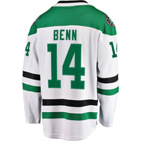 Jamie Benn Dallas Stars Hockey Jersey, White Breakaway Sportswear Jersey Shirt, Long Sleeve Hockey Sweater Jersey, Casual Gift for Men