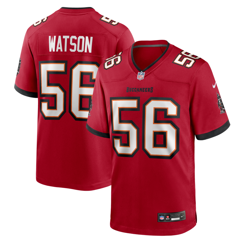 Desmond Watson Tampa Bay Buccaneers Football Jersey, Red Sportswear Jersey Shirt, Lightweight Breathable Athletic Jersey, Casual Gift for Men