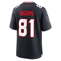 Jayden Higgins Houston Texans Football Jersey, Navy Game Sportswear Jersey Shirt, Lightweight Breathable Athletic Jersey, Casual Gift for Men