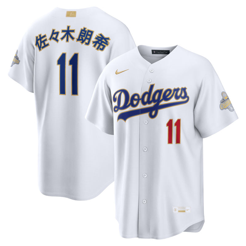 Roki Sasaki Los Angeles Dodgers Baseball Jersey, Sportswear Jersey Shirt, Lightweight Athletic Jersey, Casual Gift for Men, Style 2001834026