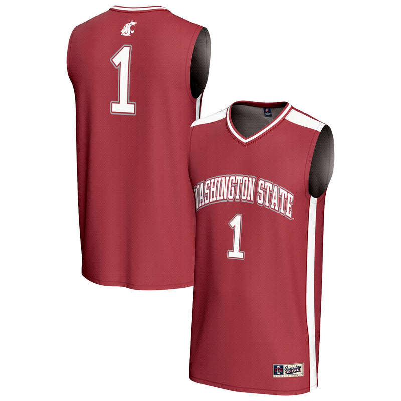 Washington State Cougars Basketball Jersey, Sportswear Jersey Shirt, Sleeveless Athletic Tank Jersey, Casual Gift for Men, Style 202219727