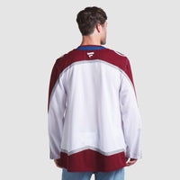 Colorado Avalanche Hockey Jersey, White Premium Sportswear Jersey Shirt, Long Sleeve Hockey Sweater Jersey, Casual Gift for Men, Style 202015722
