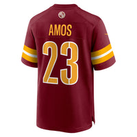 Trey Amos Washington Commanders Football Jersey, Burgundy Sportswear Jersey Shirt, Lightweight Breathable Athletic Jersey, Casual Gift for Men