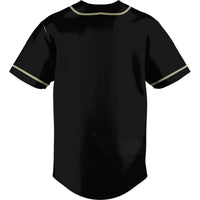 Lindenwood Lions Baseball Jersey, Gold Lightweight Sportswear Jersey Shirt, Lightweight Breathable Athletic Jersey, Casual Gift for Men