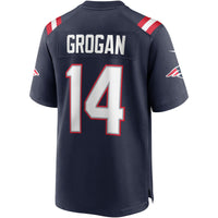 Steve Grogan New England Patriots Football Jersey, Navy Sportswear Jersey Shirt, Lightweight Breathable Athletic Jersey, Casual Gift for Men
