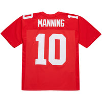 Eli Manning New York Giants Football Jersey, Red Replica Sportswear Jersey Shirt, Lightweight Breathable Athletic Jersey, Casual Gift for Men