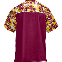 CMU Mavericks Football Jersey, Maroon Sportswear Jersey Shirt, Lightweight Breathable Athletic Jersey, Casual Gift for Men