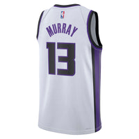 Keegan Murray Sacramento Kings Basketball Jersey, White Swingman Sportswear Jersey Shirt, Sleeveless Athletic Tank Jersey, Casual Gift for Men