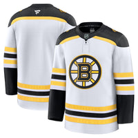 Boston Bruins Hockey Jersey, White Premium Away Sportswear Jersey Shirt, Long Sleeve Hockey Sweater Jersey, Casual Gift for Men, Style 202015739