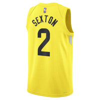 Utah Jazz Basketball Jersey, Collin Sexton Swingman Sportswear Jersey Shirt, Sleeveless Athletic Tank Jersey, Casual Gift for Men