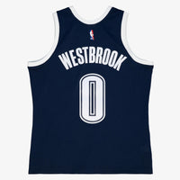Oklahoma City Thunder Basketball Jersey, Ash Blue Alternate Sportswear Jersey Shirt, Sleeveless Athletic Tank Jersey, Casual Gift for Men