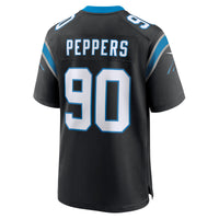 Julius Peppers Carolina Panthers Football Jersey, Black Sportswear Jersey Shirt, Lightweight Breathable Athletic Jersey, Casual Gift for Men