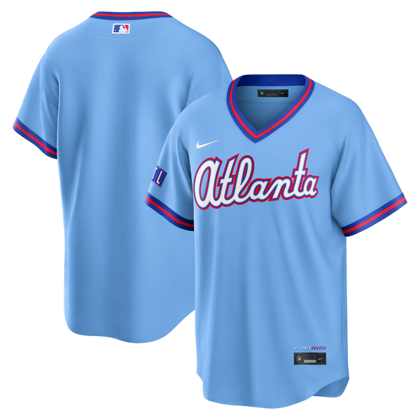 Atlanta Braves Powder Blue 2026 City Connect Stadium Jersey