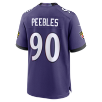 Aeneas Peebles Baltimore Ravens Football Jersey, Purple Sportswear Jersey Shirt, Lightweight Breathable Athletic Jersey, Casual Gift for Men