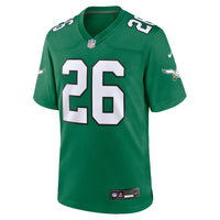 Saquon Barkley Philadelphia Eagles Football Jersey, Sportswear Jersey Shirt, Lightweight Athletic Jersey, Casual Gift for Men, Style 201425247