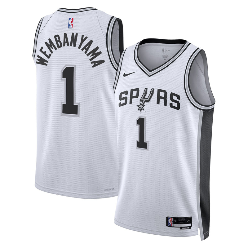 Victor Wembanyama San Antonio Spurs Basketball Jersey, White Sportswear Jersey Shirt, Sleeveless Athletic Tank Jersey, Casual Gift for Men