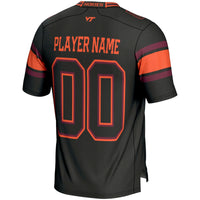 Virginia Tech Hokies Football Jersey, Black Sportswear Jersey Shirt, Lightweight Breathable Athletic Jersey, Casual Gift for Men, Style 5233557