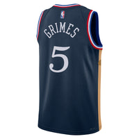 Quentin Grimes Philadelphia 76ers Basketball Jersey, Navy Swingman Sportswear Jersey Shirt, Sleeveless Athletic Tank Jersey, Casual Gift for Men