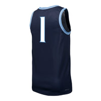 Villanova Wildcats Basketball Jersey, Navy Sportswear Jersey Shirt, Sleeveless Athletic Tank Jersey, Casual Gift for Men, Style 202292187