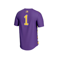 LSU Tigers Soccer Jersey, Purple Fashion Sportswear Jersey Shirt, Lightweight Breathable Athletic Jersey, Casual Gift for Men, Style 203658731