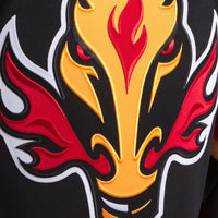 Calgary Flames Hockey Jersey, Black Premium Sportswear Jersey Shirt, Long Sleeve Hockey Sweater Jersey, Casual Gift for Men, Style 202015697