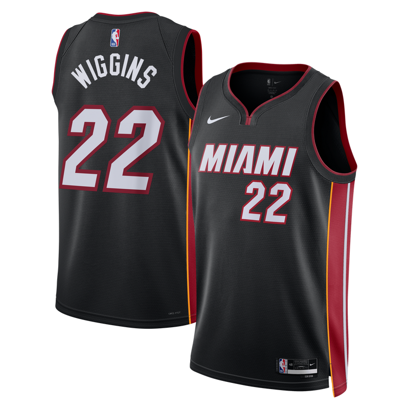 Andrew Wiggins Miami Heat Basketball Jersey, Black Swingman Sportswear Jersey Shirt, Sleeveless Athletic Tank Jersey, Casual Gift for Men
