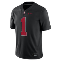 Stanford Cardinal Football Jersey, Black Game Alternate Sportswear Jersey Shirt, Lightweight Breathable Athletic Jersey, Casual Gift for Men